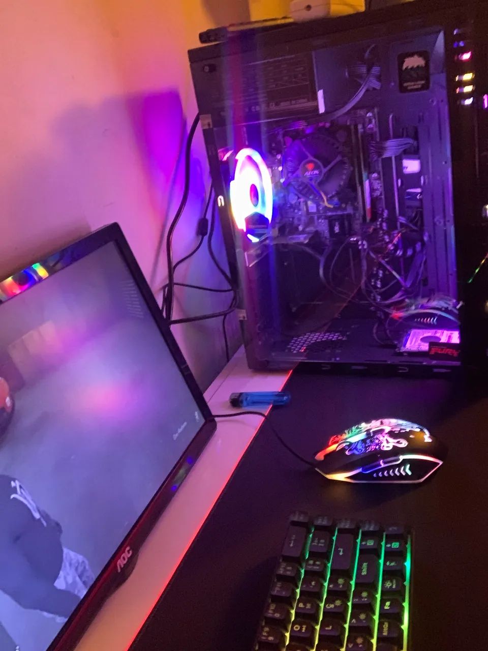 Pc gamer completinho - Foto 4