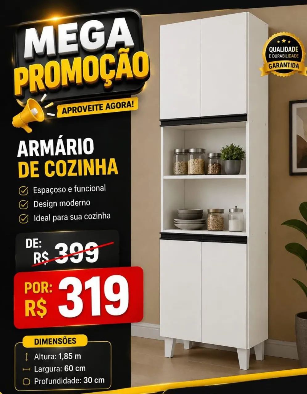 Armário Multiuso em MDF  - Foto 2