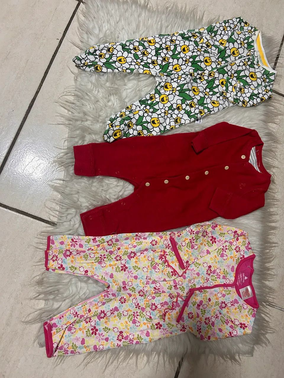 Roupas Nb 3m Carters gap  - Foto 3