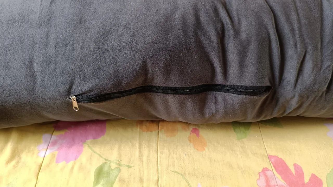 Cabeceira almofada grande em Suede - Foto 2