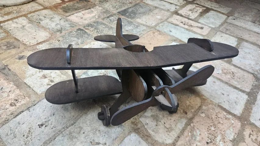 Avião Decorativo - MDF  - Foto 2