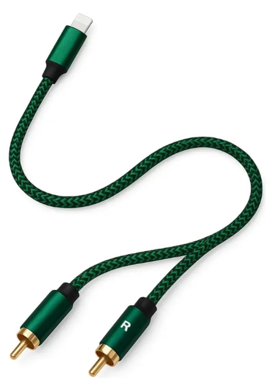 Cabo Rca Adaptador De Áudio Auxiliar Para Lightning iPhone - Foto 4
