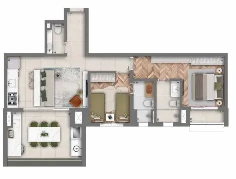 PLANTA 80m²