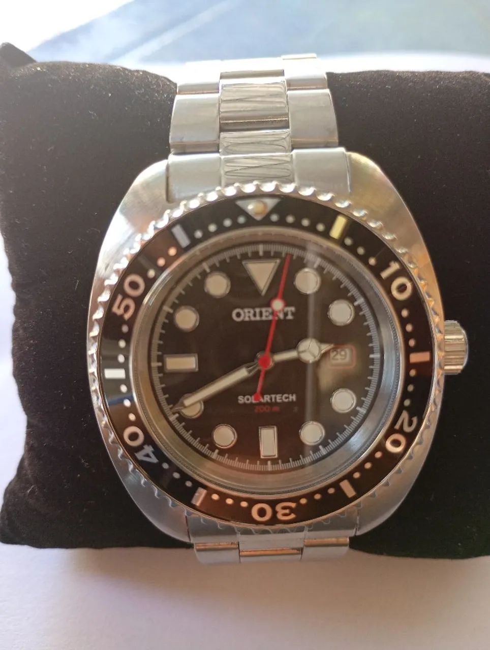 Relógio Orient solartech 200m - Foto 2