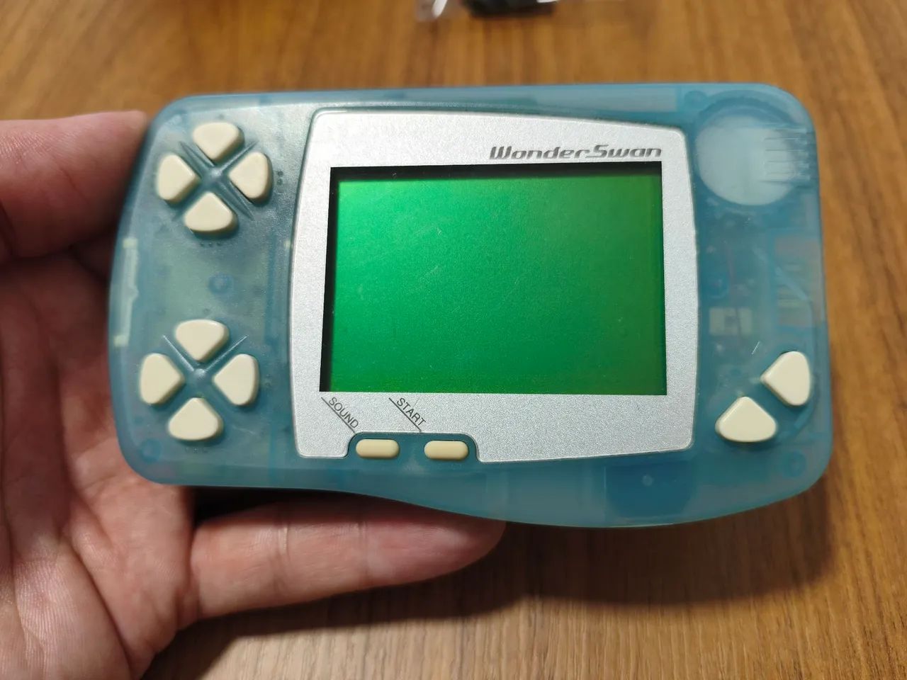 Console Wonderswan + jogos e kit tela LCD