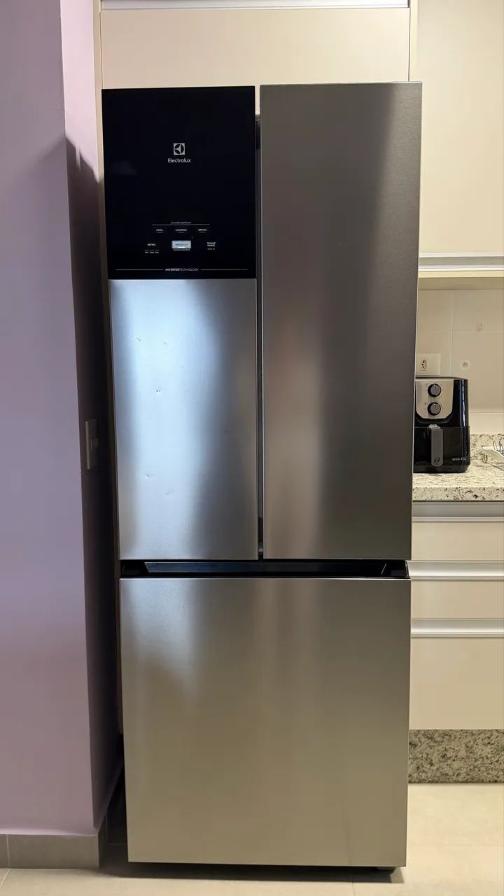 Geladeira inox