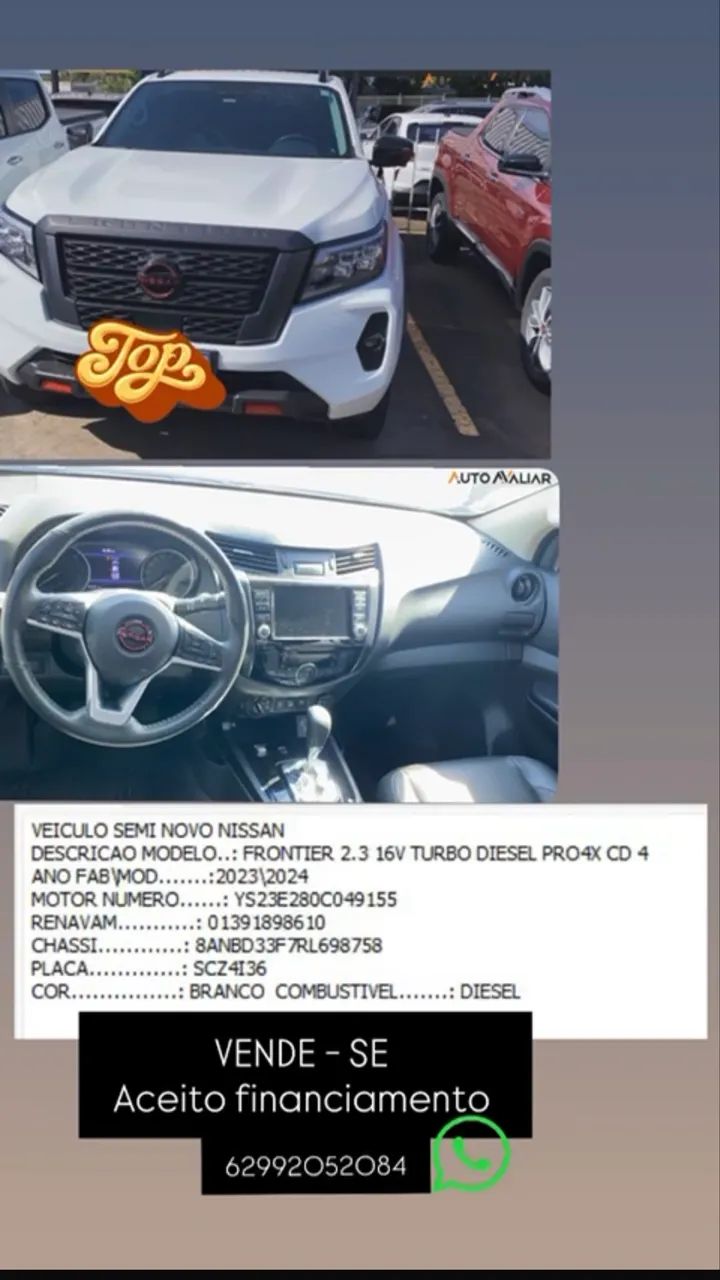 Nissan Frontier Pro4x CD 4X4 2.3 Bi-TB Die. AUT 2024 - Foto 5