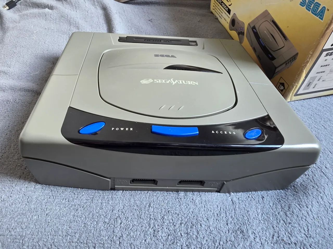 Sega Saturn Japones Serial Batendo - Foto 2