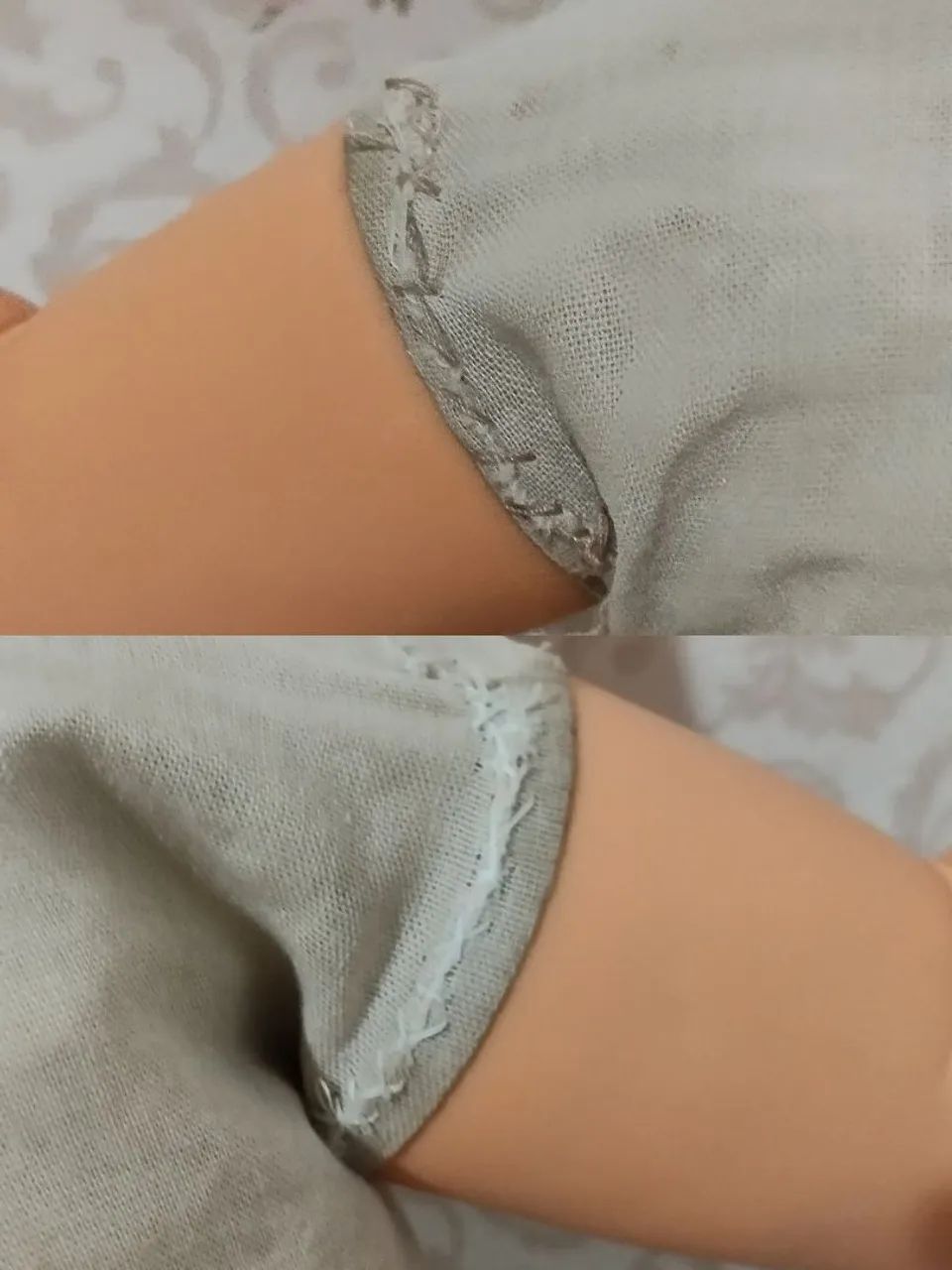 Boneca meu bebê bebezão olhos castanhos frete grátis antigo para restauro  - Foto 4