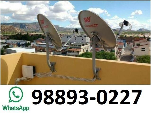 Instalação e Apontamento de Antenas