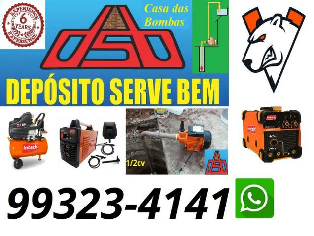 Bomba poço Semi Artesiano 1/2cv 127v (Promoçao) - Foto 3