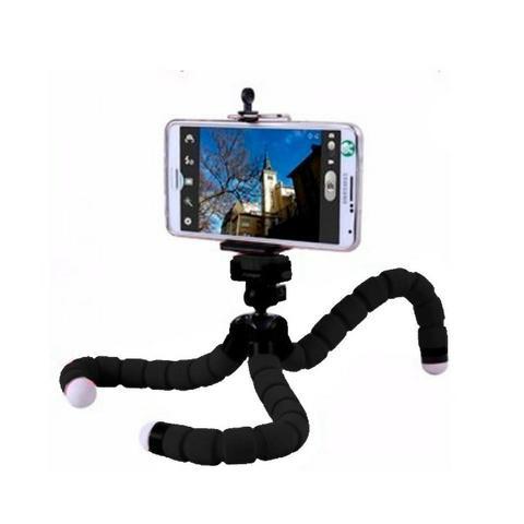 Kit Microfone Lapela + Mini Tripé Gravação Celular Youtube - Foto 4