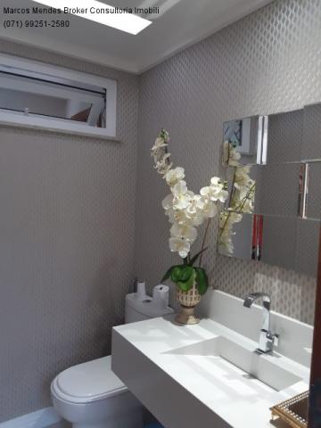 Casa em alphaville salvador 2 com 4 suítes! imóvel com bom acabamento em bom local do cond - Foto 5