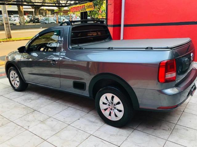 Saveiro 2017 trendline 1.6 flex completa, único dono !!! - Foto 5