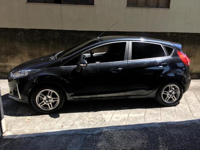 New Fiesta SEL 1.6 2018 Completíssimo couro multimídia gnv 5ª geração - Foto 3