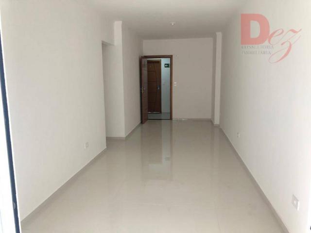 Apartamento com 2 dormitórios para alugar, 92 m² por r$ 2.200/mês - vila guilhermina - pra - Foto 4