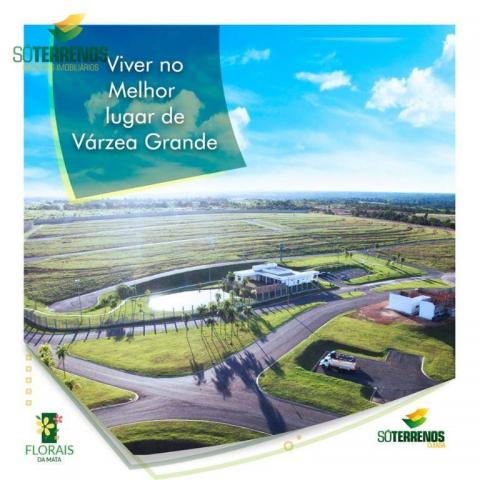 Terreno à venda, 434 m² por R$ 190.000,00 - Florais da Mata - Várzea Grande/MT