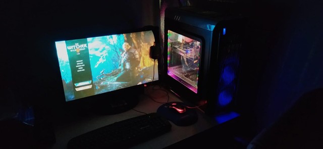 Computador Gamer + placa RX560 4gb