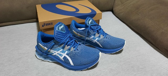 Asics Novablast Pixel Noise Reborn Blue - Tamanho 41. - Esportes e  ginástica - Bangu, Rio de Janeiro 1000117921 | OLX