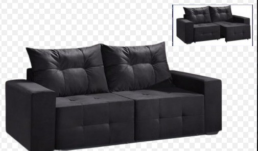 Sala Sofa Retrátil 1,85 Cm - Foto 2