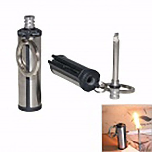 Isqueiro Outdoor Reusable Survival Matchstick Keychai Pronta Entrega
