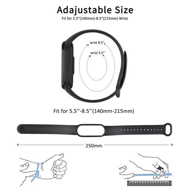 Pulseira mi Band  6 5 original novo  black - Foto 2