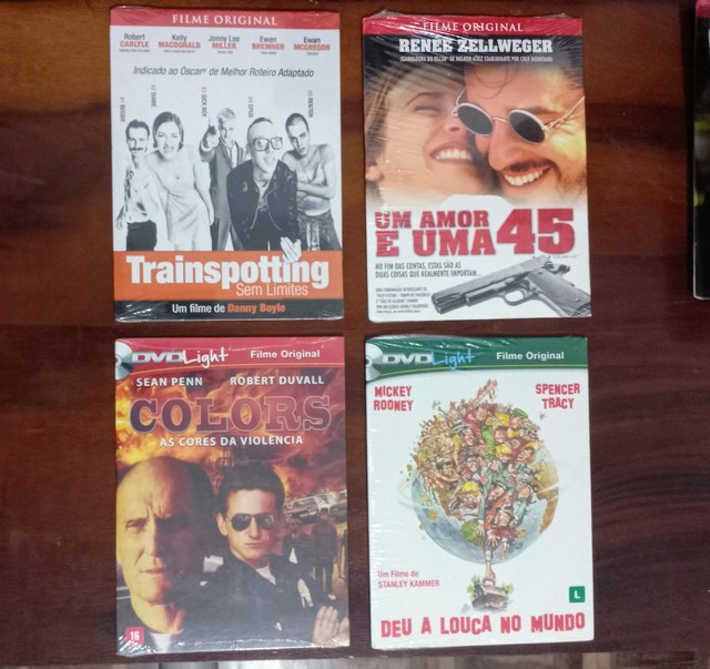 DVDs lacrados Filmes Cults