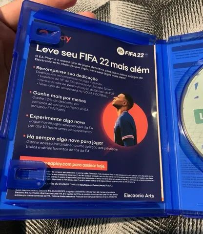 Jogo Fifa 22 ps5 mídia física