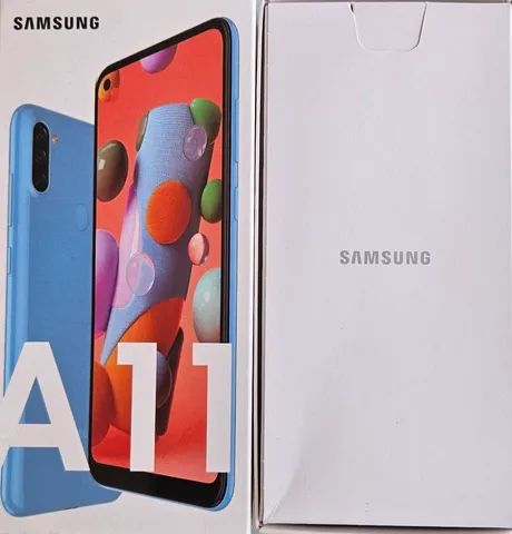 Samsung A11 seminovo na caixa original 