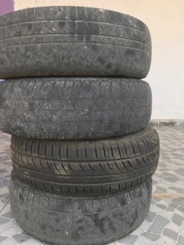 6 rodas + 4 pneus ARO 13 - Foto 2