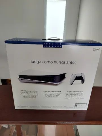 Console Playstation 5 c/ Drive + 2 Controles Dualsense Brancos