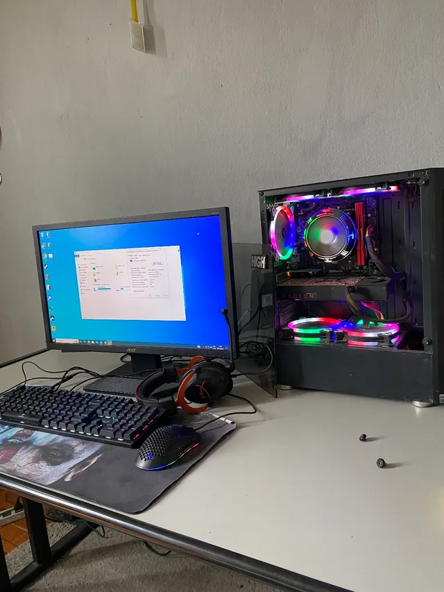 PC GAMER COMPLETO BARATO PRA RODAR MUITOS JOGOS - SETUP COMPLETO 