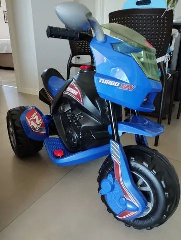 Moto Elétrica Infantil - Super Thunder - 12v - Bandeirante