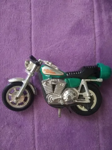 MOTO ELÉTRICA INFANTIL HARLEY DAVIDSON - Azul - Rents Toy