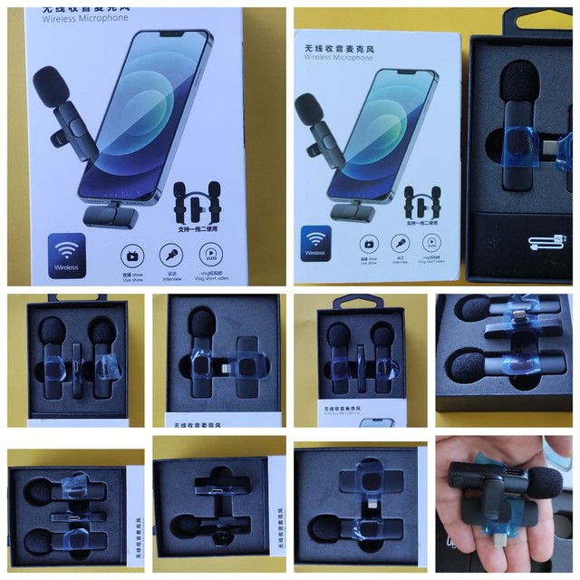 Microfone De Lapela sem fio  