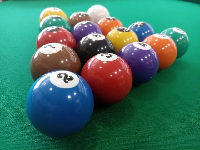 Bola Numero Numerada Bilhar Sinuca Snooker 50mm Nova