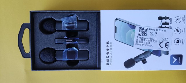 Microfone De Lapela sem fio   - Foto 6