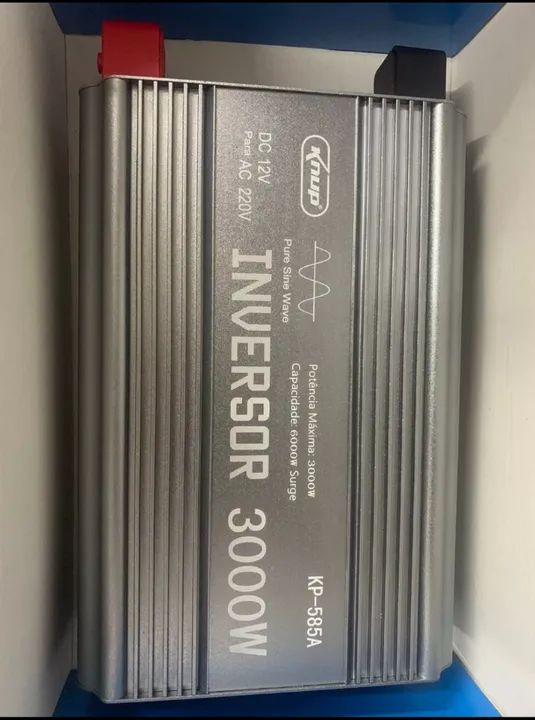 Inversor onda pura 3000w knup pico 6000w. - Foto 2