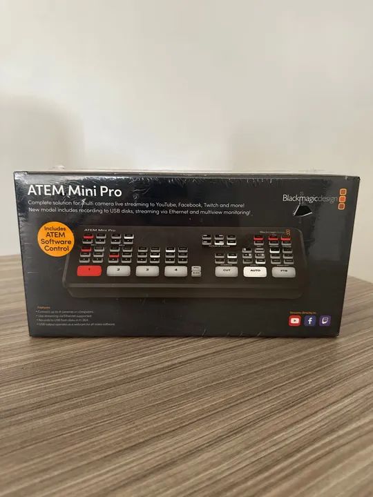 ATEM Mini Pro - Streaming Profissional