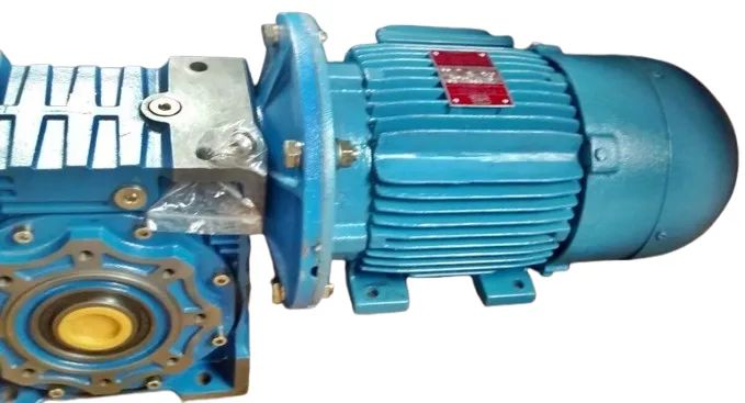 Moto redutor com freio WEG de 7,5cv/hp (5.5kw) 4 polos 1750rpm trifásico com NMRV110 MR7  