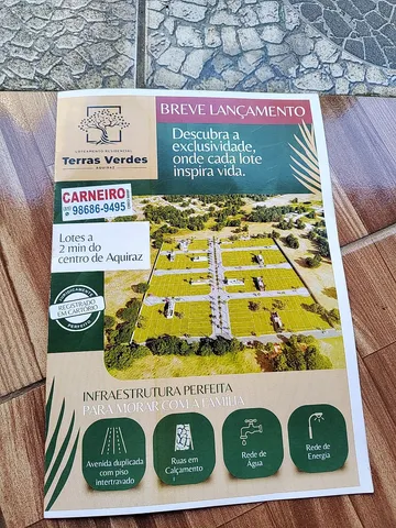 !!!Loteamento Terras Verdes  Em Aquiraz!!!