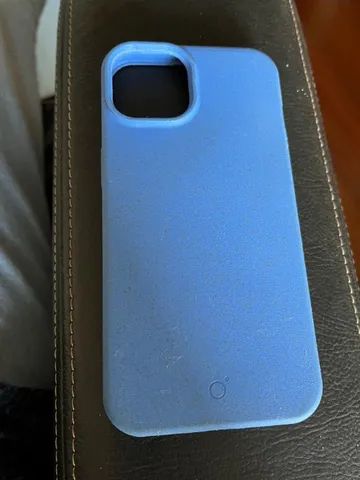 capa azul do iphone 13