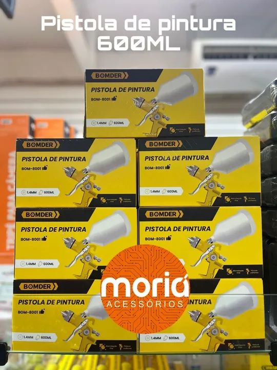 Pistola de pintura 600ML  - Foto 4
