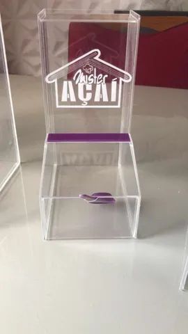 Potes em acrílico com Logo  - Foto 4