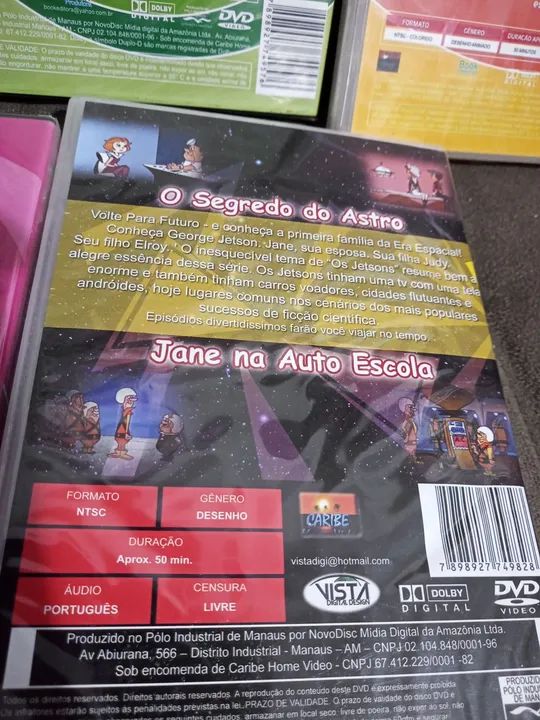 DVDS Coleção Os Jetsons (NOVOS LACRADOS ) - Foto 5
