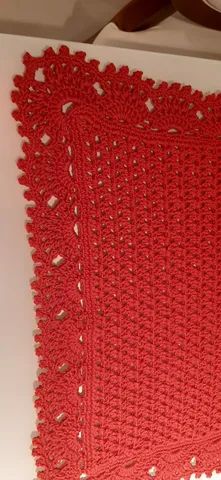 trilho para mesa em croche - Foto 3