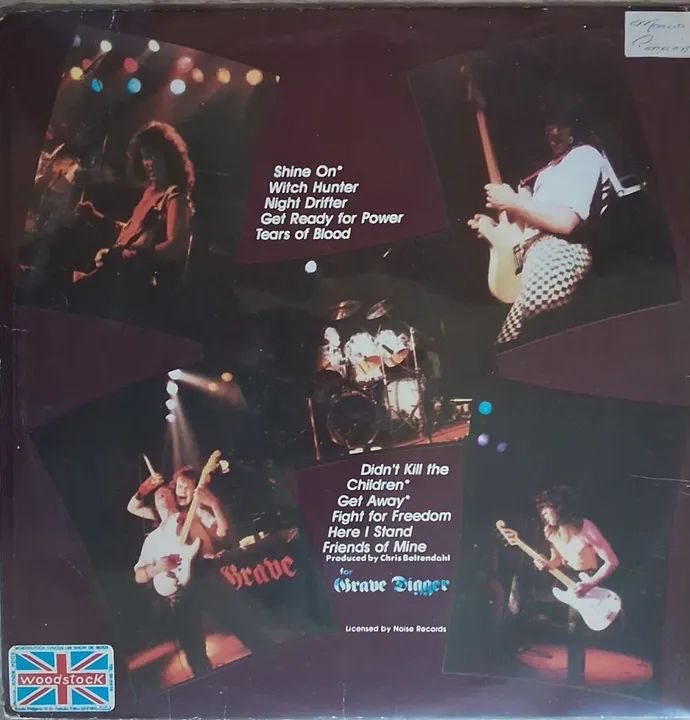 Disco de vinil GRAVE DIGGER<br>Witch Hunter  - Foto 2