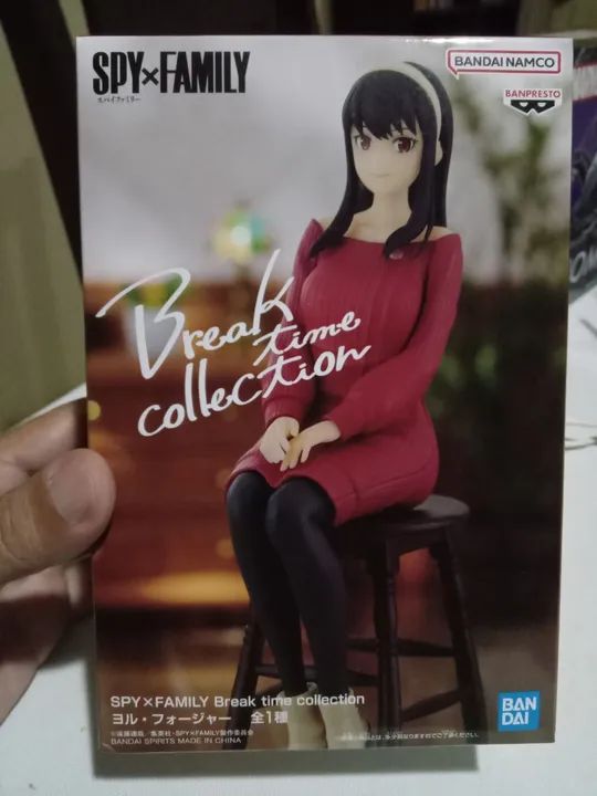 Estatueta da Yor do anime Spy×Family Break time da Banpresto