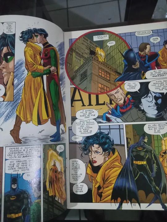 Três hqs vols 1, 2, 3 de Marvel vs Dc comics da editora Abril jovem - Foto 6