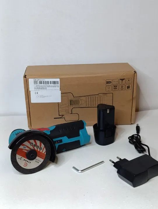 Esmerilhadeira portátil 12v a bateria  - Foto 4